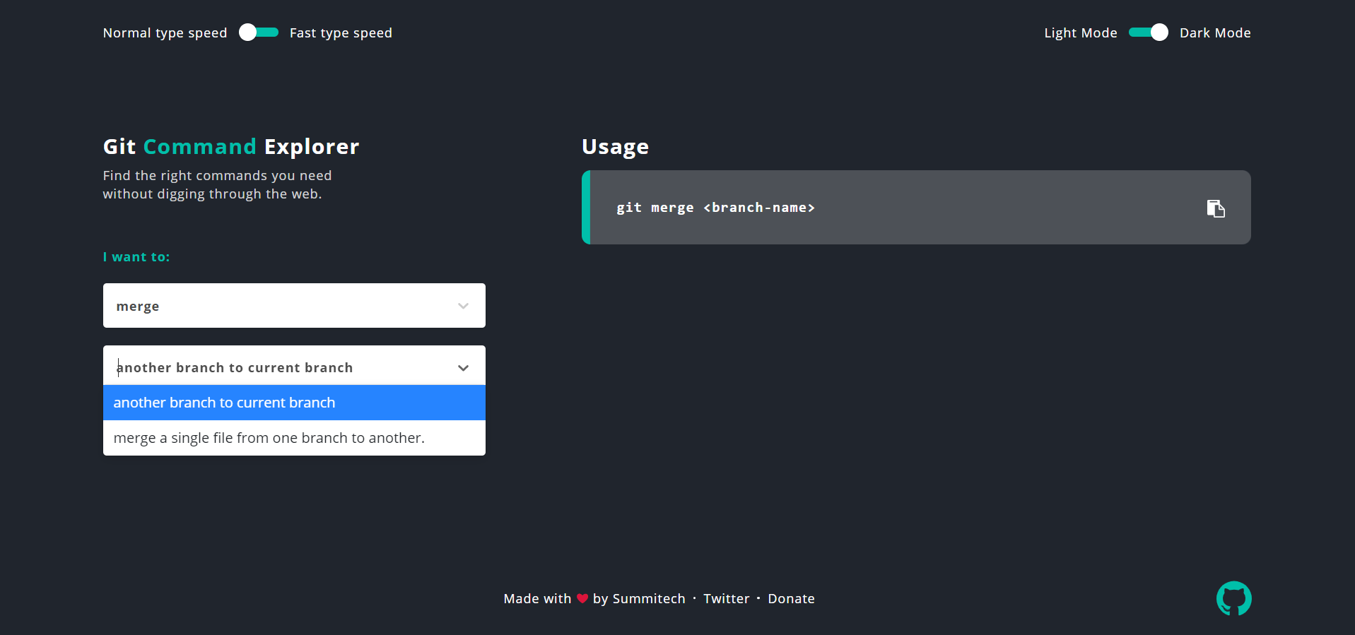 Git Explorer